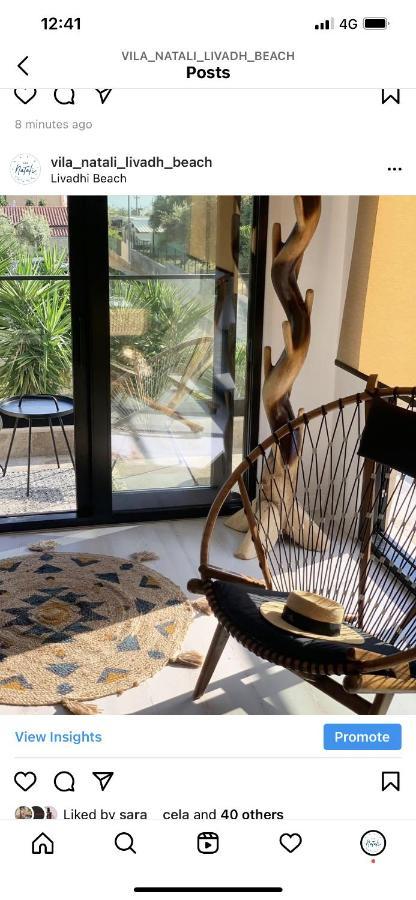 Vila Natali Himare Bagian luar foto